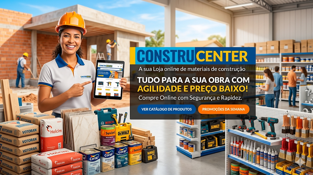 Materiais para sua obra